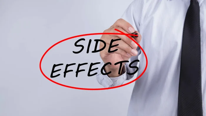 Side effects of Ejal 40.