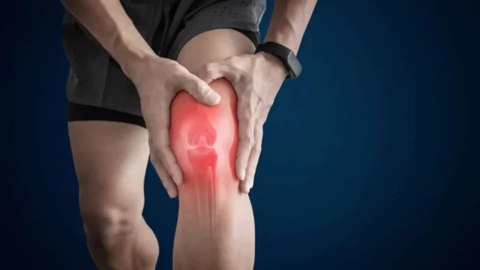 Knee pain.